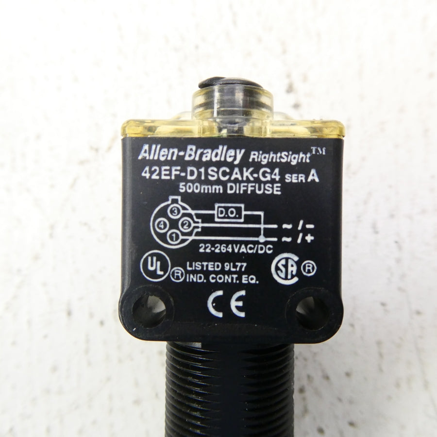 ALLEN BRADLEY 42EF-D1SCAK-G4 SER. A 22-264VAC/DC NSNP