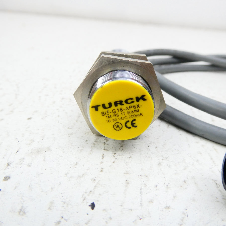 TURCK BI5-G18-AP6X-1M-RS4T60MM 10-30VDC NSNP