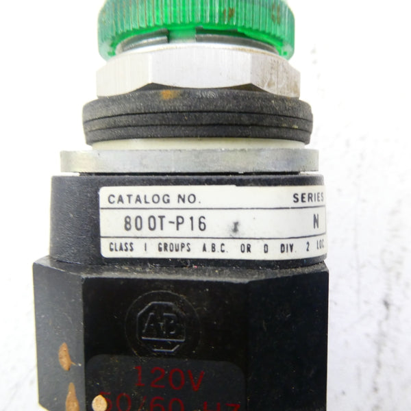 ALLEN BRADLEY 800T-P16G SER. N NSNP
