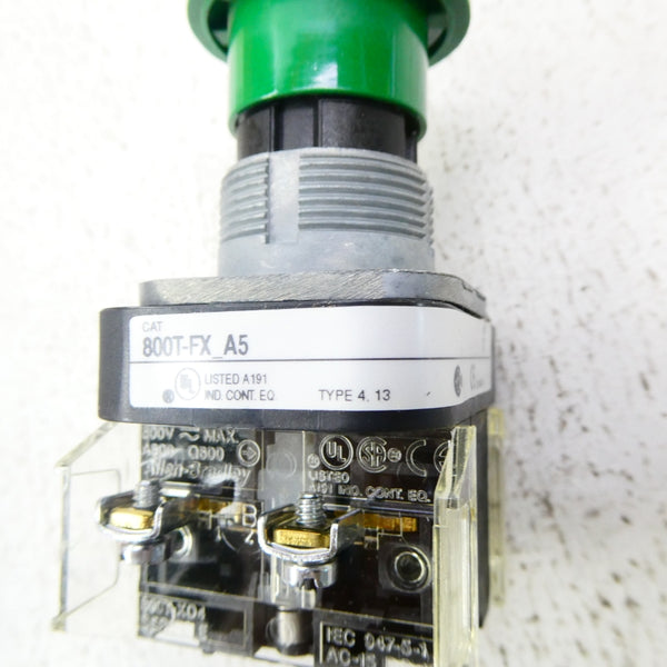 ALLEN BRADLEY 800T-FX1A5 SER. T (WH) NSMP