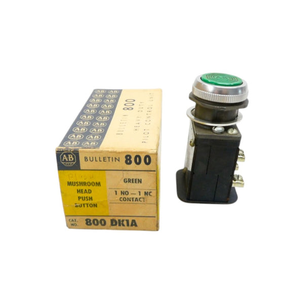 ALLEN BRADLEY 800-DK1A (BK/YL) NSMP