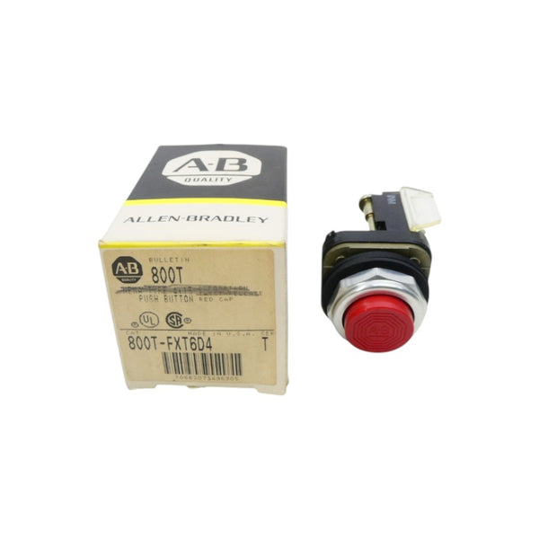 ALLEN BRADLEY 800T-FXT6D4 SER. T (BK/YL) NSMP