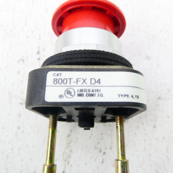 ALLEN BRADLEY 800T-FX6D4 SER. T (AS PICTURED) (GY/BL) NSMP