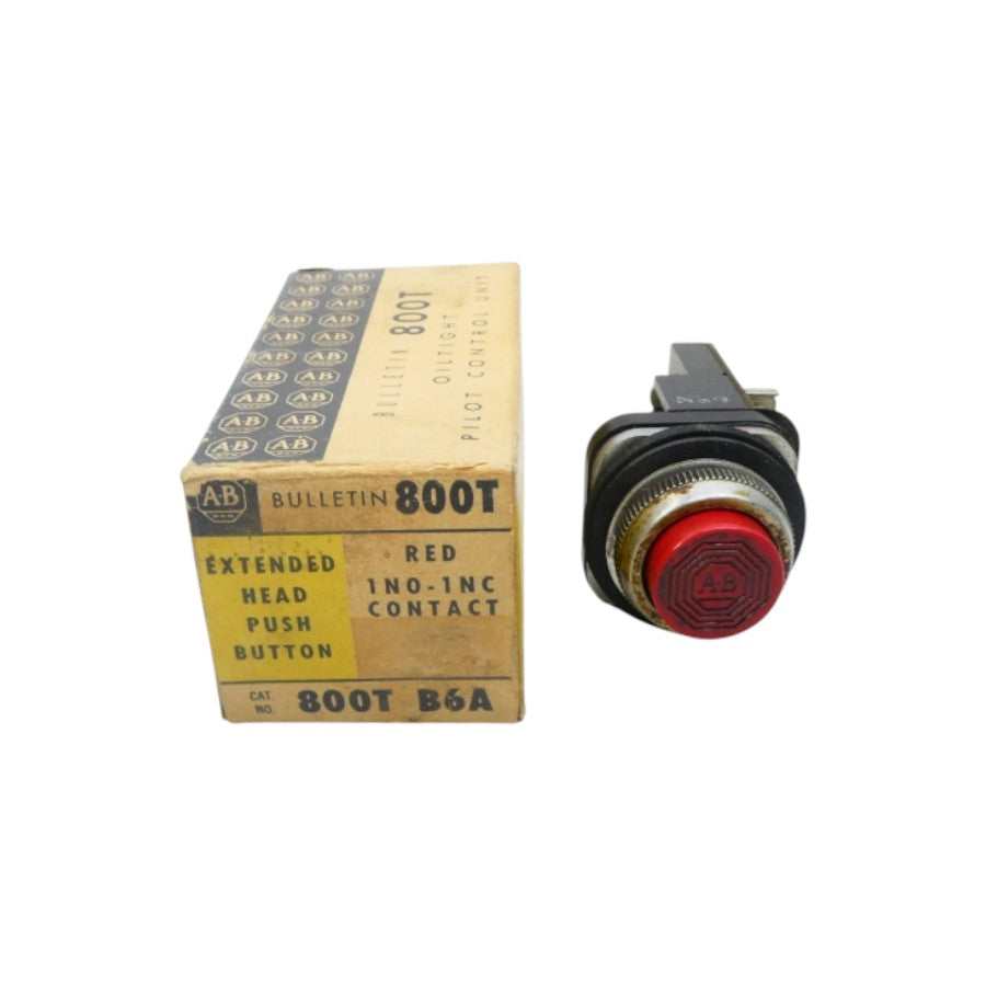 ALLEN BRADLEY 800T-B6A (BK/YL) NSMP