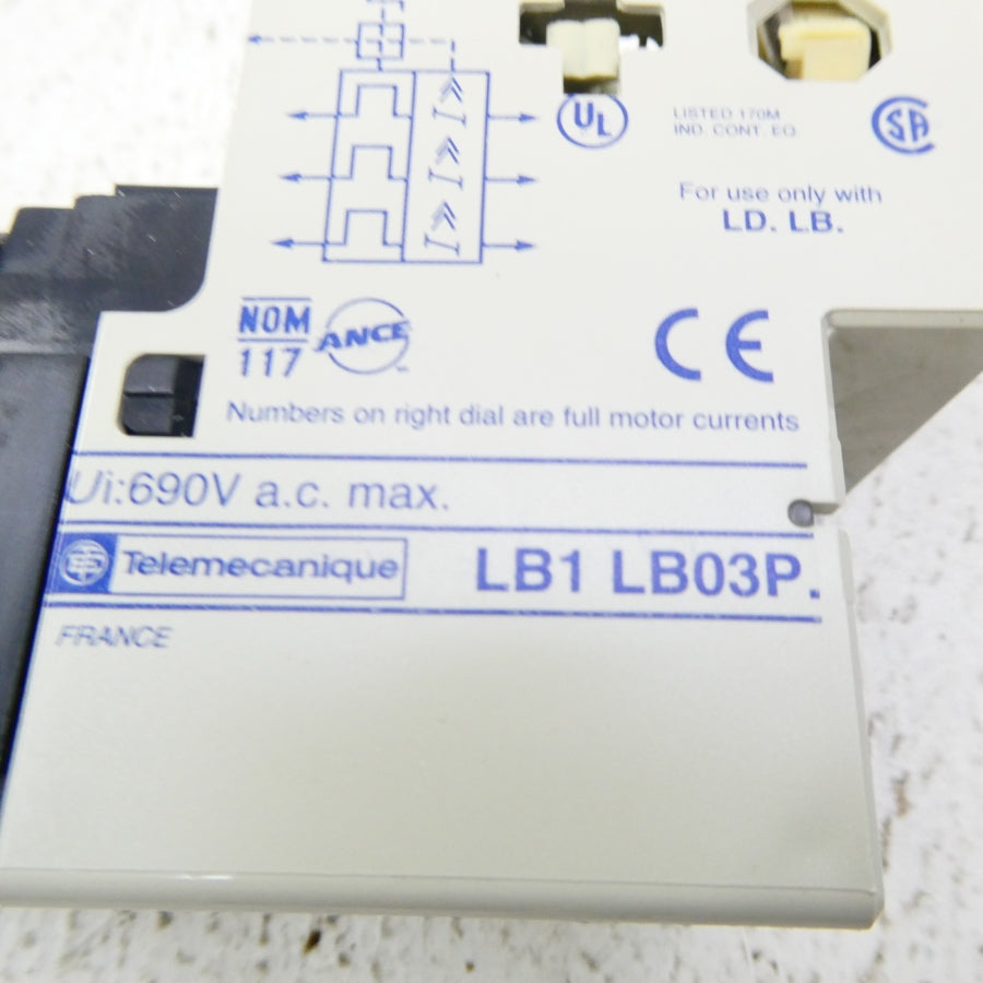 TELEMECANIQUE LB1LB03P05 0.63-1A (GREY) NSMP