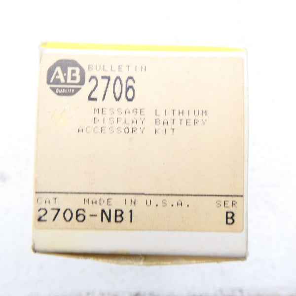 ALLEN BRADLEY 2706-NB1 SER. B NSMP