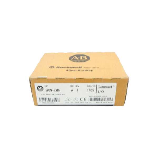 ALLEN BRADLEY 1769-IQ16 SER. A 24VDC DATE: 1999 REV. 1 NSFS