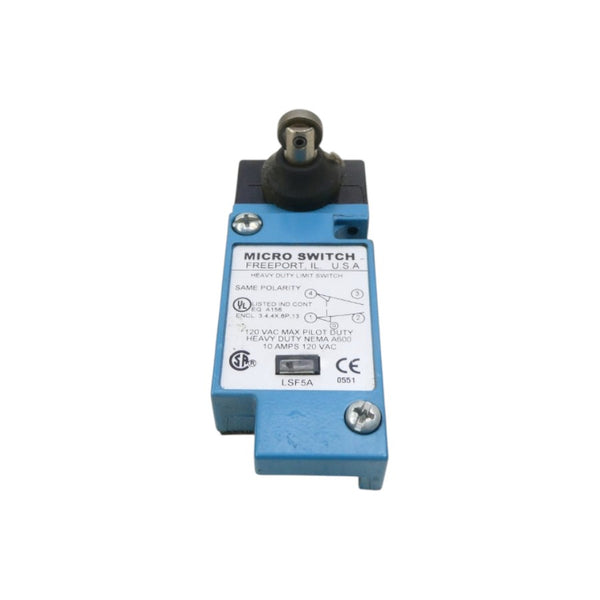 MICRO SWITCH LSF5A 120VAC 10A (AS PICTURED) NSNP