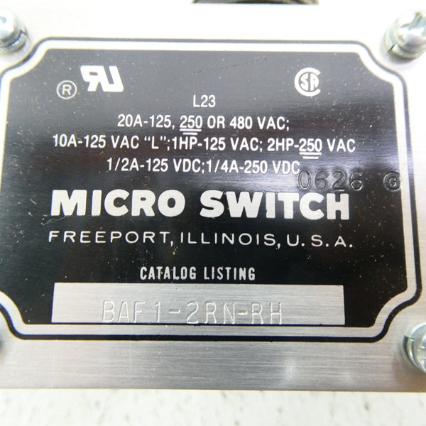 HONEYWELL BAF1-2RN-RH 480VAC 20A NSMP