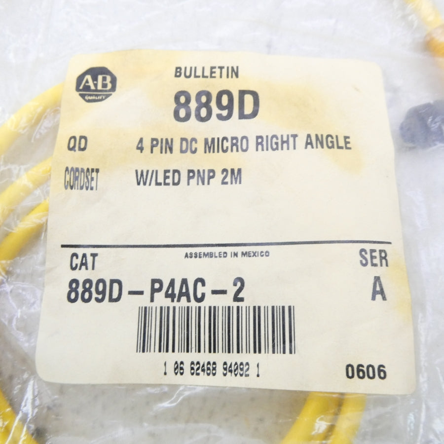 ALLEN BRADLEY 889D-P4AC-2 SER. A NSMP