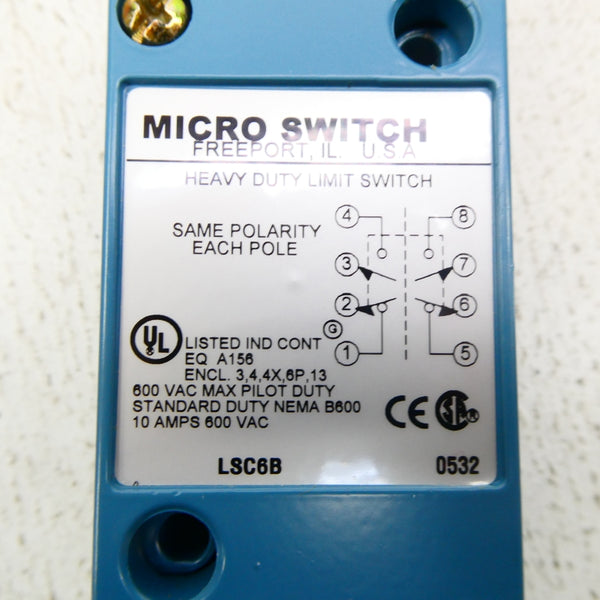HONEYWELL LSC6B 600VAC 10A NSMP