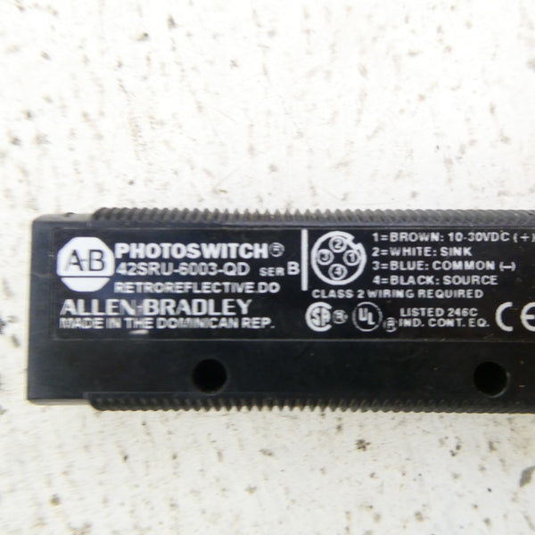 ALLEN BRADLEY 42SRU-6003-QD SER. C 10-30VDC NSNP