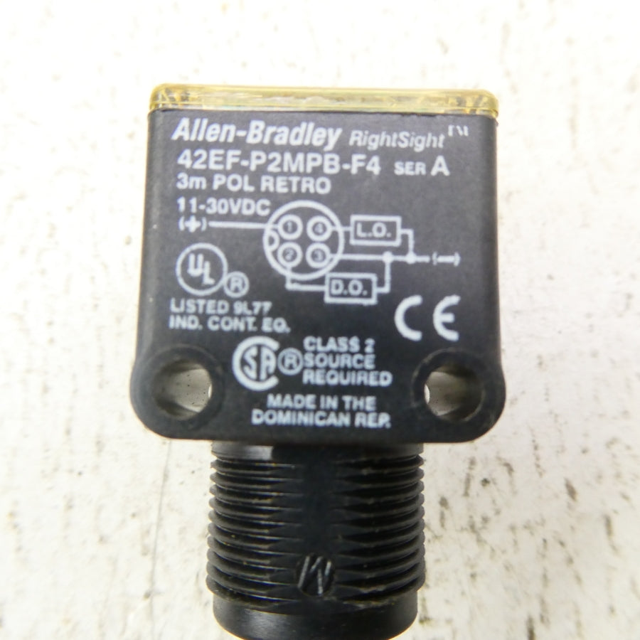 ALLEN BRADLEY 42EF-P2MPB-F4 SER. A 11-30VDC NSNP
