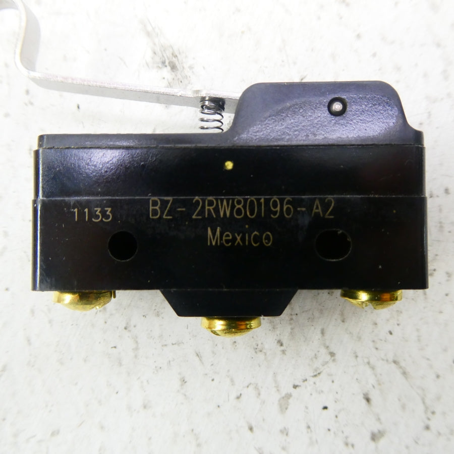 MICRO SWITCH BZ-2RW80196-A2 480VAC 15A NSNP