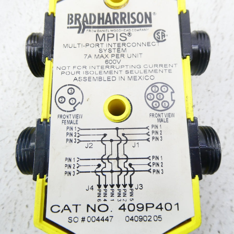 DANIEL WOODHEAD 409P401 600V 7A NSMP