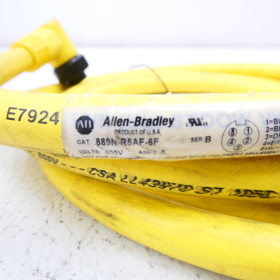 ALLEN BRADLEY 889N-R5AF-6F SER. B 600V 8A NSNP