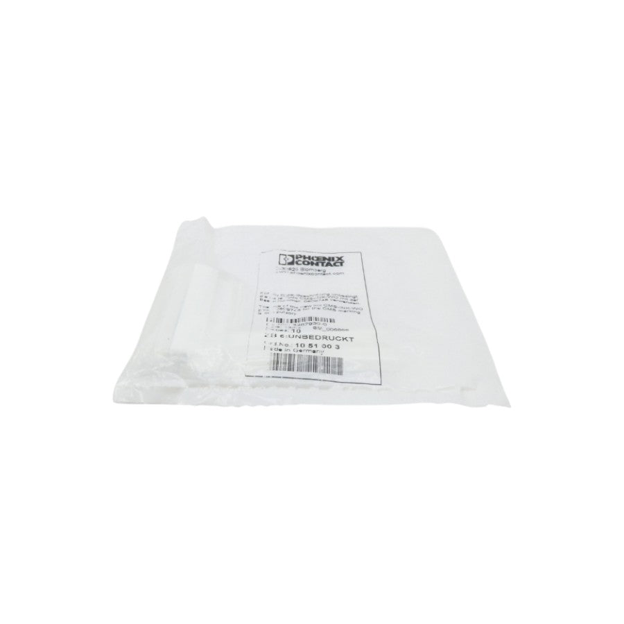 PHOENIX CONTACT 1051003 2B6:UNBEDRUCKT (PKG OF 10) NSMP