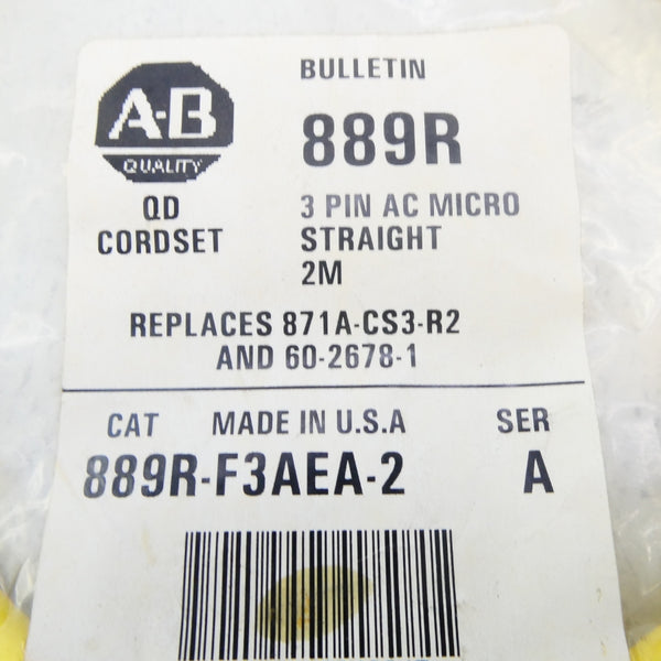 ALLEN BRADLEY 889R-F3AEA-2 SER. A NSMP