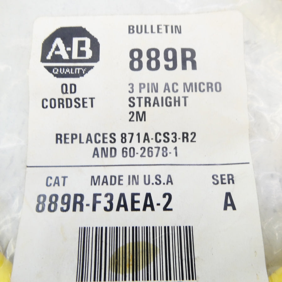 ALLEN BRADLEY 889R-F3AEA-2 SER. A NSMP
