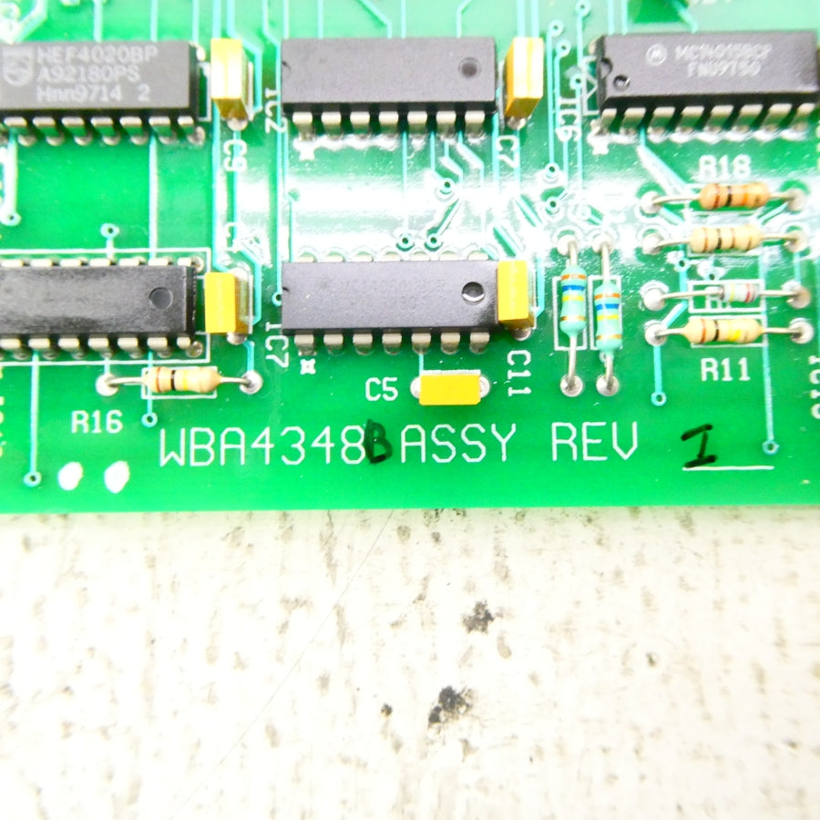 CIRCUIT BOARD WBA4348B REV. 1 NSNP