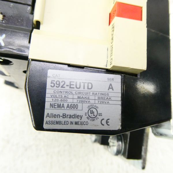 ALLEN BRADLEY 592-EUTD SER. A 120-600VAC UNMP
