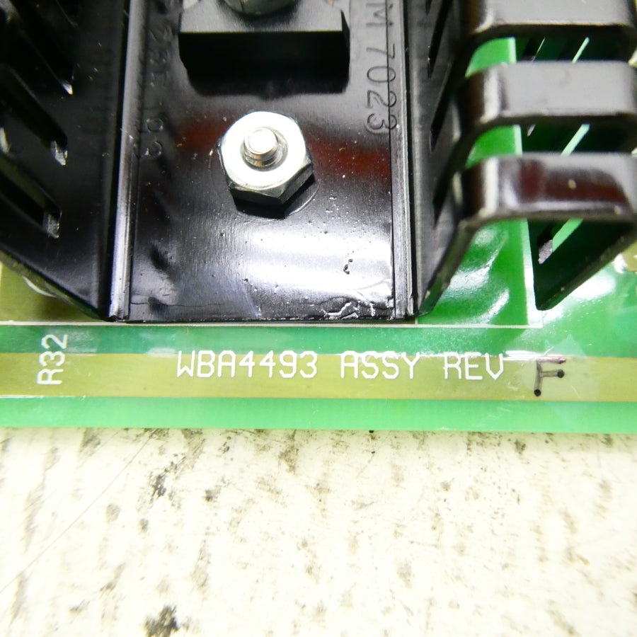 CIRCUIT BOARD WBA4493 REV. F NSNP