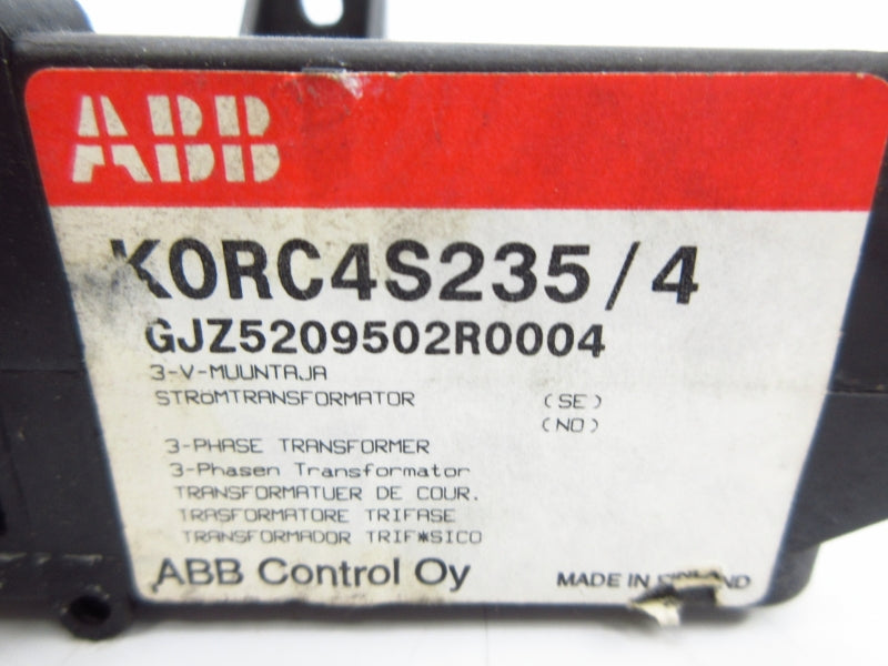 ABB KORC4S235/4 GJZ5209502R0004 UNMP