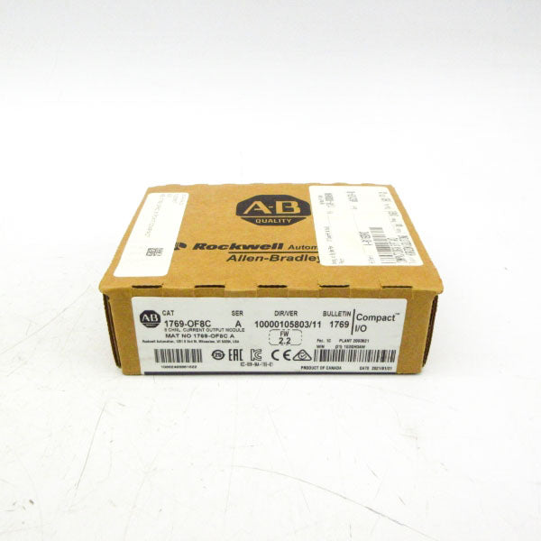 ALLEN BRADLEY 1769-OF8C SER. A F/W 2.2 DATE: 2021 NSFS
