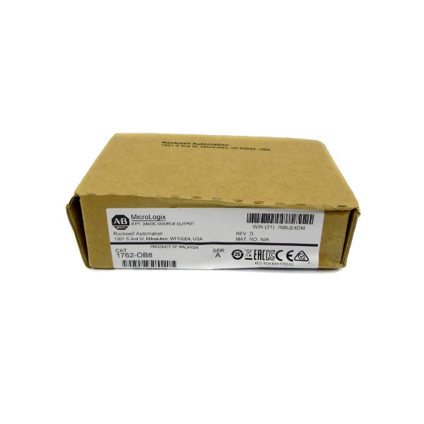 ALLEN BRADLEY 1762-OB8 SER. A 24VDC NSFS