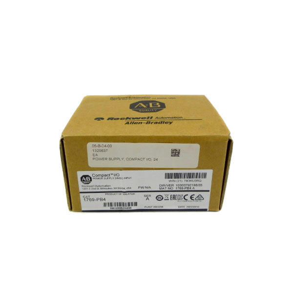 ALLEN BRADLEY 1769-PB4 SER. A 24VDC DATE: 2020 NSFS