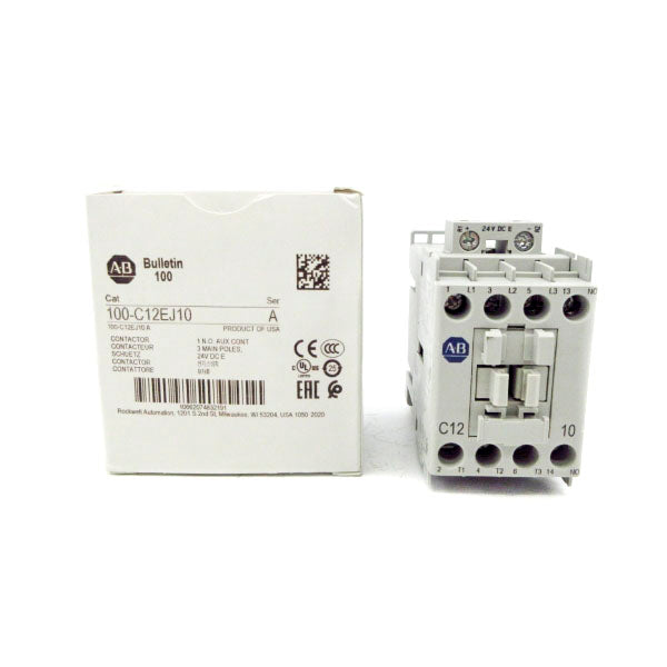 ALLEN BRADLEY 100-C12EJ10 SER. A 24VDC 32A (WH) NSMP