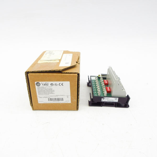 ALLEN BRADLEY 1492-AIFM8-F-5 SER. C 10-30VDC (BR/WH) NSMP