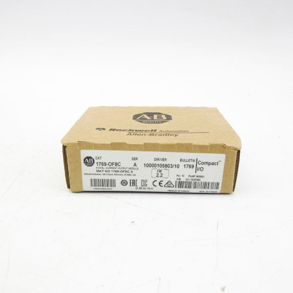 ALLEN BRADLEY 1769-OF8C SER. A F/W 2.2 DATE: 2017 NSFS