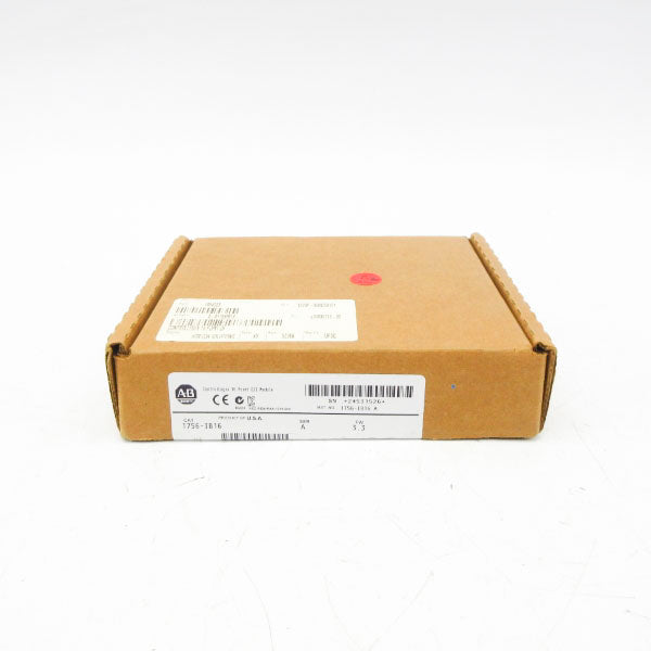 ALLEN BRADLEY 1756-IB16 SER. A F/W 3.3 DATE: 2013 NSFS