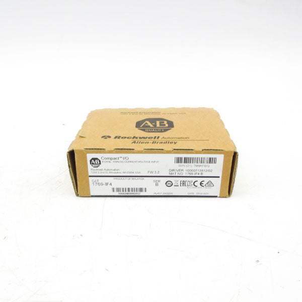 ALLEN BRADLEY 1769-IF4 SER. B F/W 3.2 DATE: 2018 NSFS
