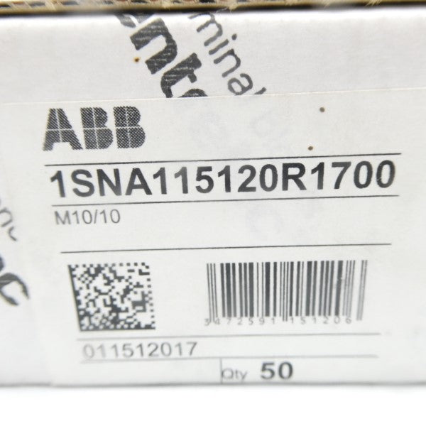 ABB 1SNA115120R1700 (PKG OF 50) NSMP