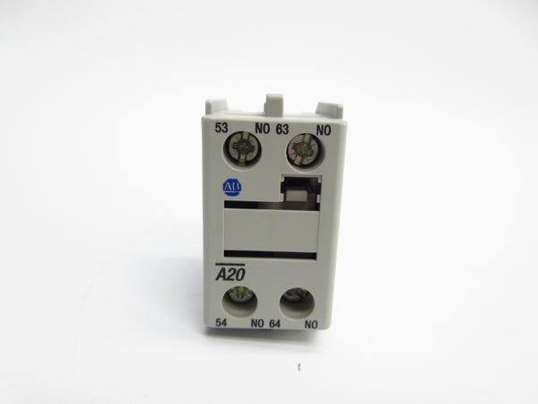 ALLEN BRADLEY 100-FA20 SER. B 600VAC 10A (WH) NSMP