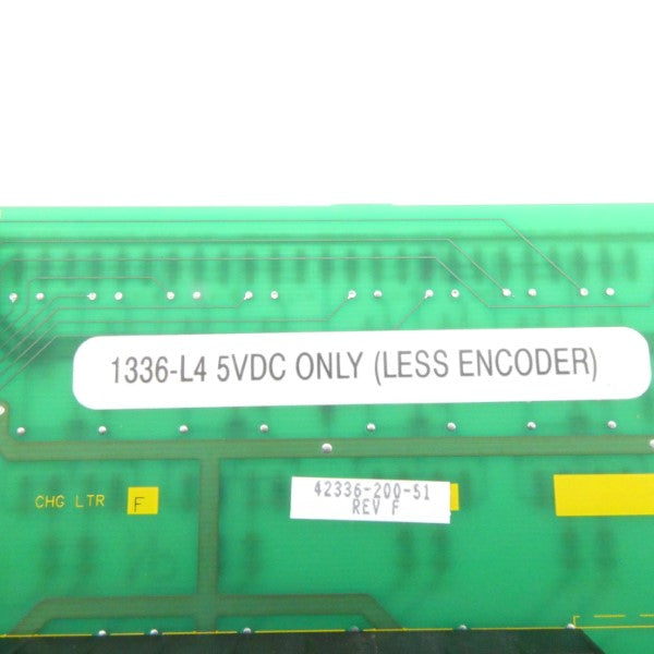 ALLEN BRADLEY 1336-L4 5VDC NSNP