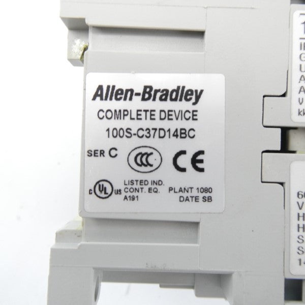 ALLEN BRADLEY 100S-C37D14BC SER. C 110/120V UNMP