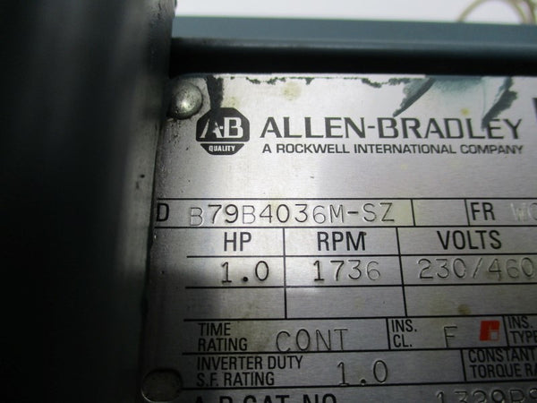 ALLEN BRADLEY 1329RS-ZA00118MVC MOTOR 1HP  UNMP