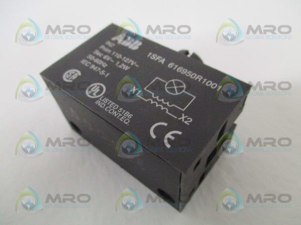 ABB 1SFA616950R1001 TRANSFORMER BLOCK 110-127V  NSNP