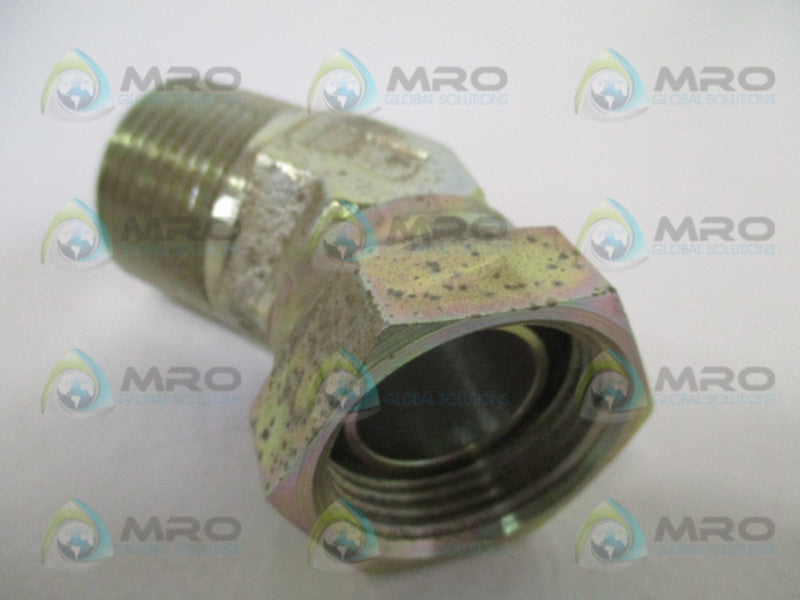 AEROQUIP 2049-16-16S ADAPTER MALE/FEMALE 45 DEGREE ELBOW  NSNP