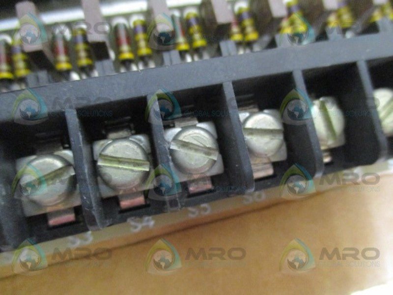 MINSTER MAACH 490-0253 17-CHANNEL FLOW MONITOR BOARD UNMP