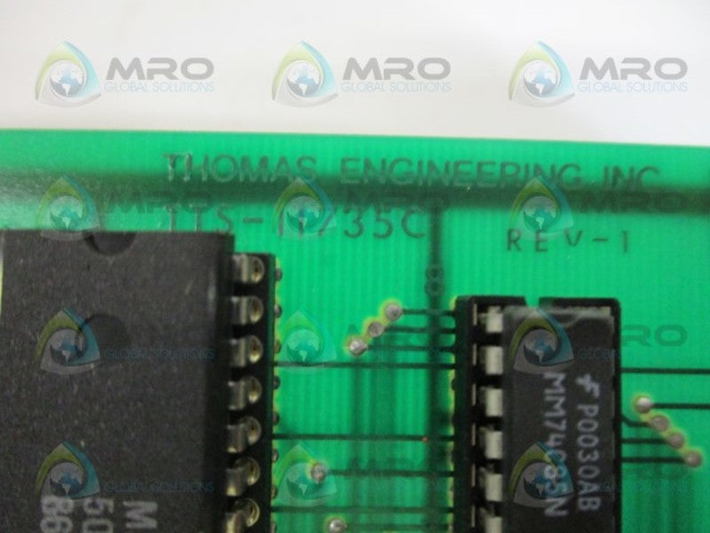 THOMAS ENGINEERING TSS-11735C CIRCUIT BOARD NSNP