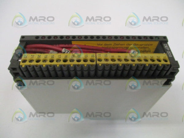 AEG DEP209 6728-042.272572 INPUT MODULE 115VAC UNMP