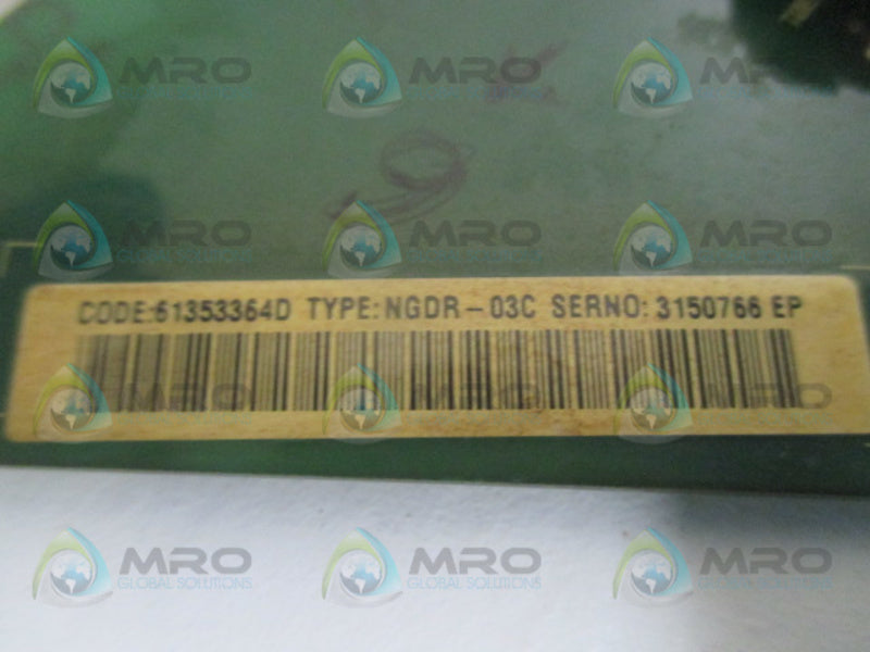 ABB NGDR-03C 64008501D UNMP