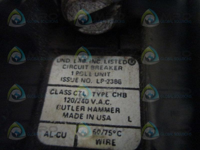 CUTLER HAMMER CHB150 CIRCUIT BREAKER 50A  UNMP