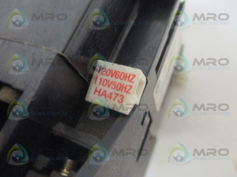 ALLEN BRADLEY 104-A09ND3 SER. B REVERSING CONTACTOR 120V UNMP