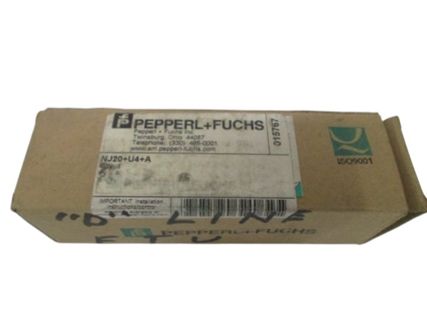 PEPPERL+FUCHS NJ20+U4+A INDUCTIVE SENSOR DC NSMP