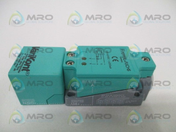 PEPPERL+FUCHS NJ20+U4+A INDUCTIVE SENSOR DC NSMP